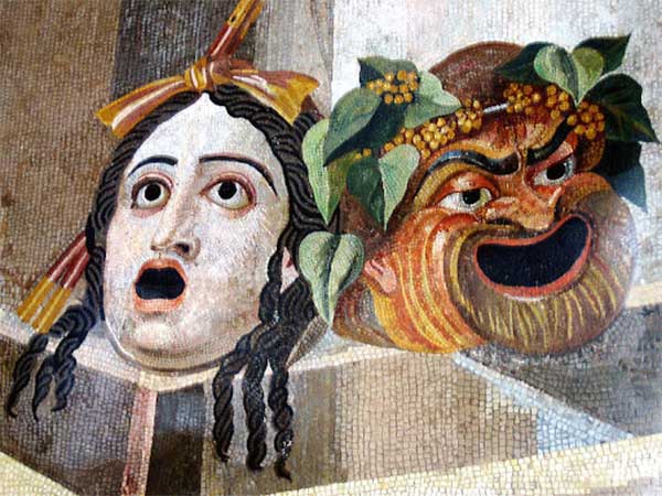 Le théâtre grec antique est à l'origine du théâtre en Occident.