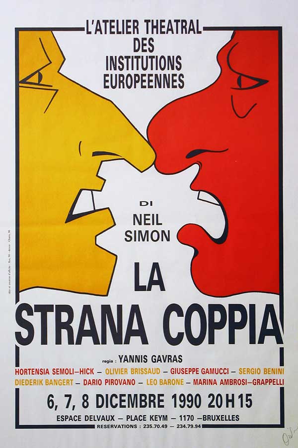 La Strana Coppia, una commedia di Neil Simon