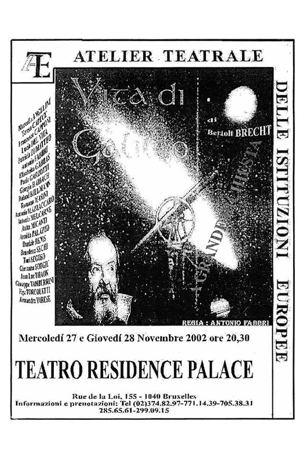 La Vita di Galileo, una commedia di Bertolt Brecht