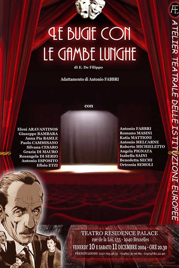 Le Bugie con le Gambe Lunghe, una commedia di Eduardo De Filippo