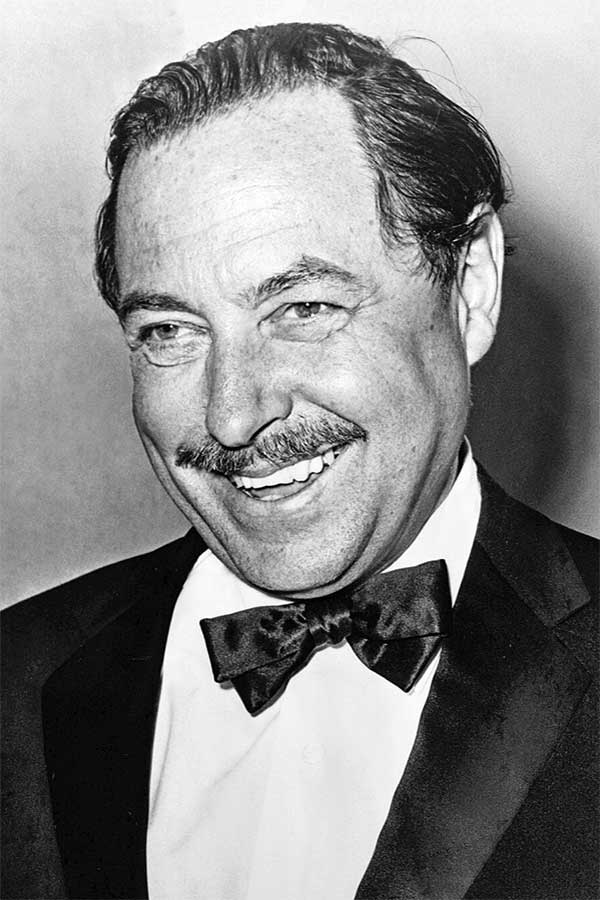 Tennessee Williams est un dramaturge et écrivain américain dont de nombreuses œuvres ont été portées au cinéma.